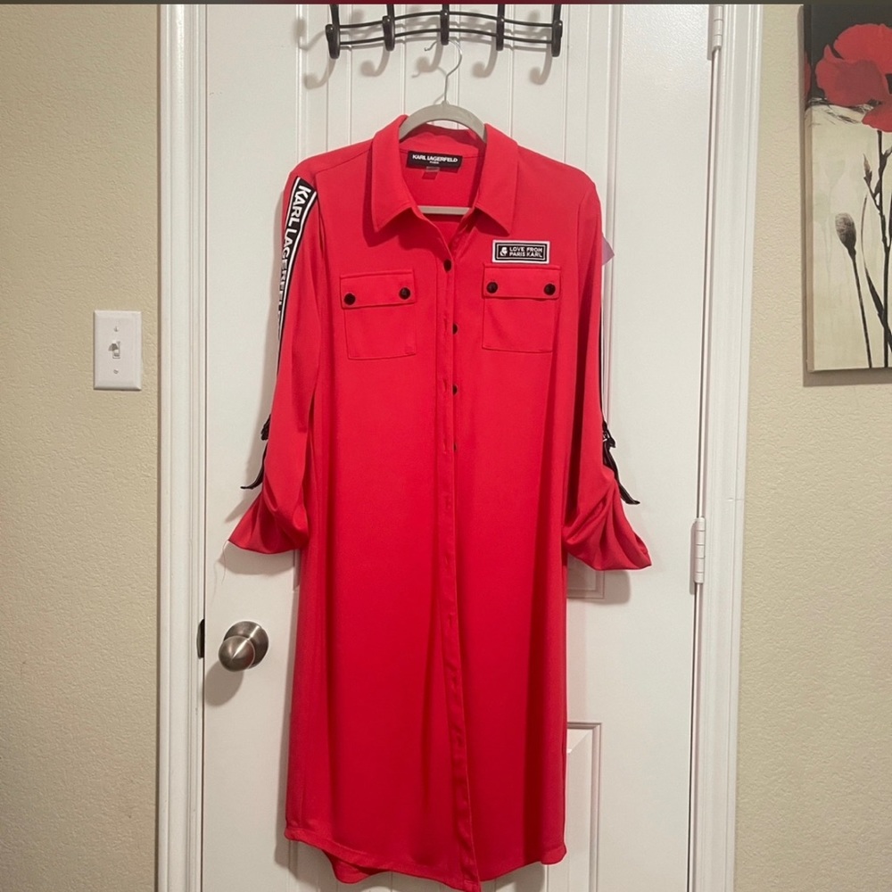 Karl lagerfeld shirt dress